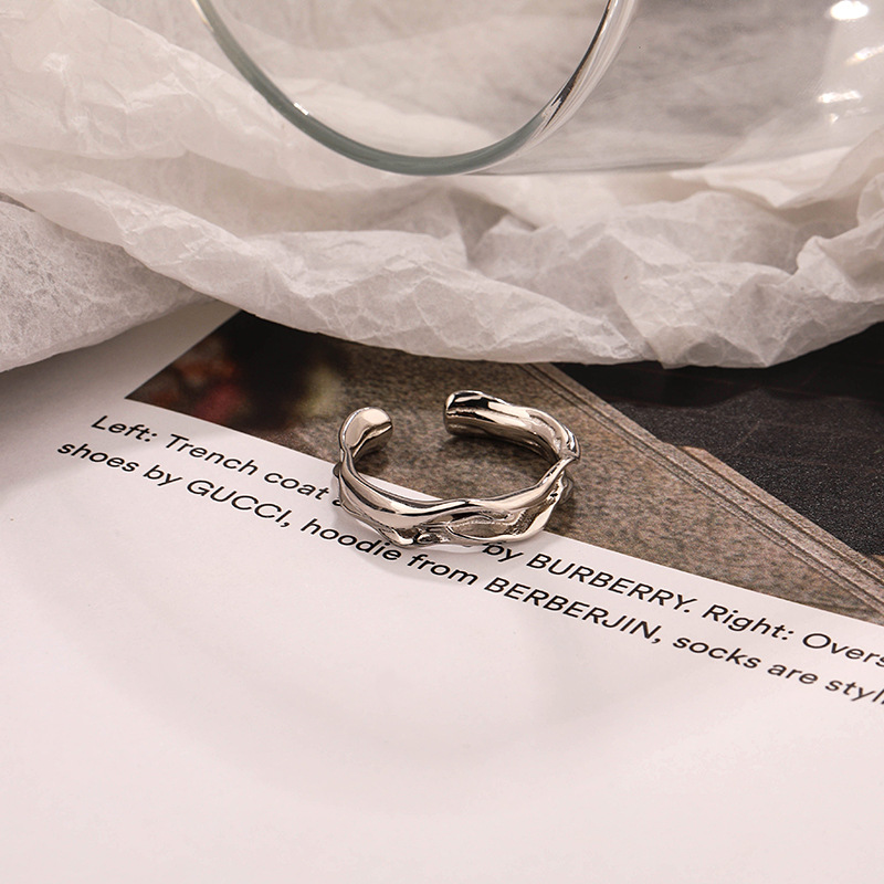 Sterling Silver Jewelry Female Ins Fashion Cold Wind