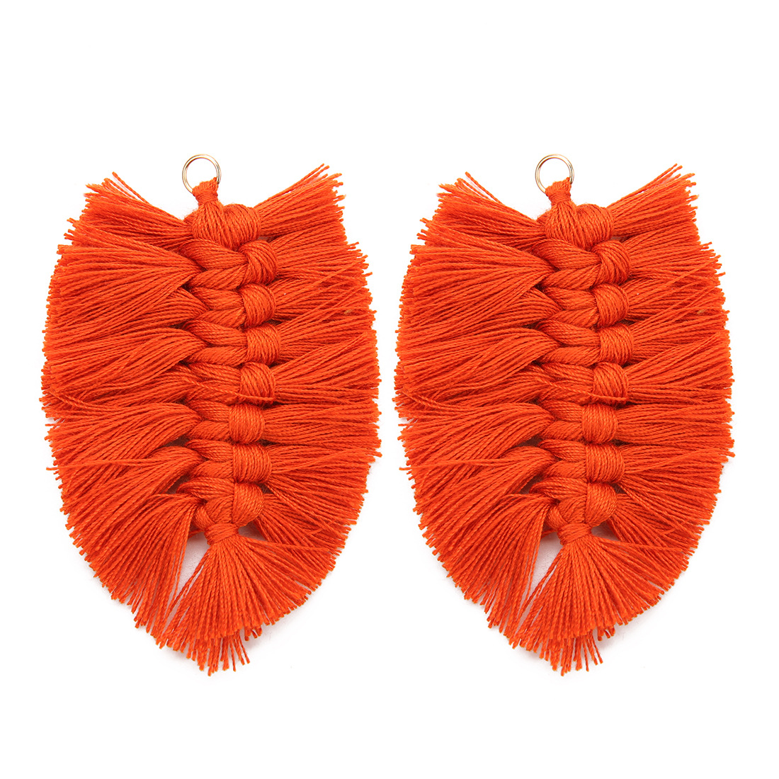 Tassel Pendant Earrings Clothing Accessories Leaf Type