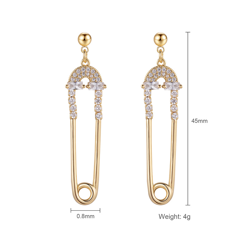 European And American Vintage Classic Metal Earrings
