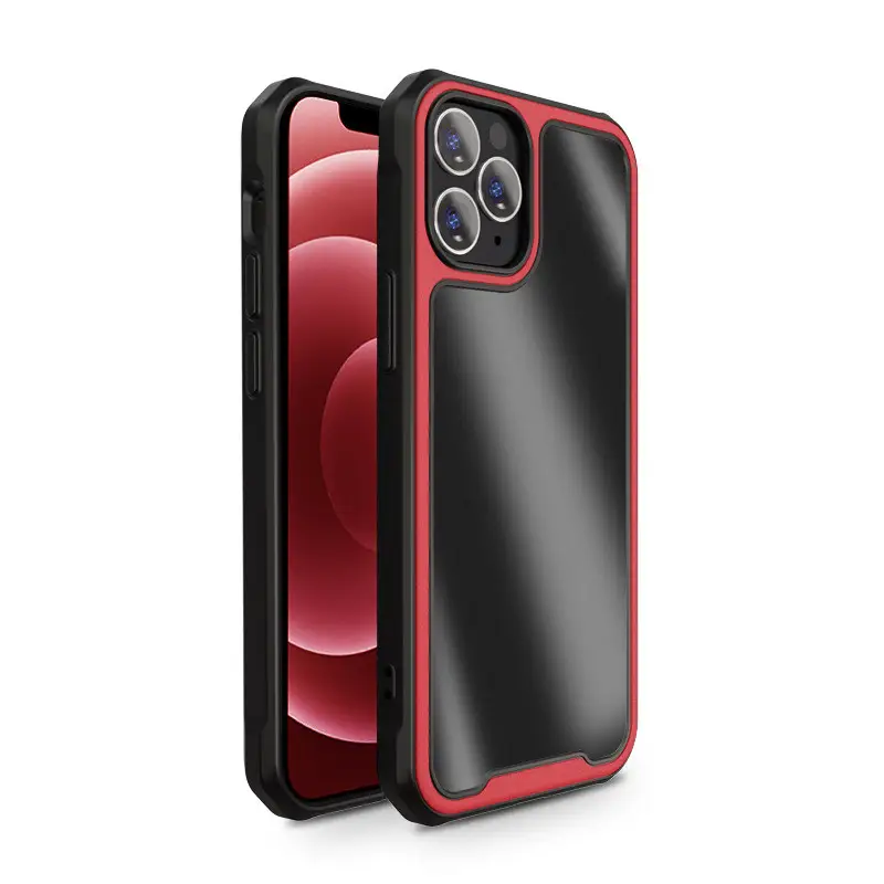 Mobile Phone Case Transparent Protective Cover Airbag Anti-fall