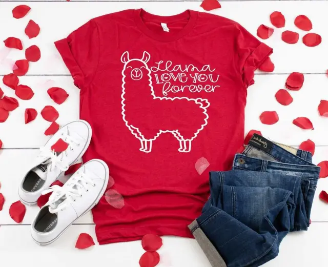 T shirt European And American Trend Street Graphic Short Sleeves Red - Shop at LoveMi