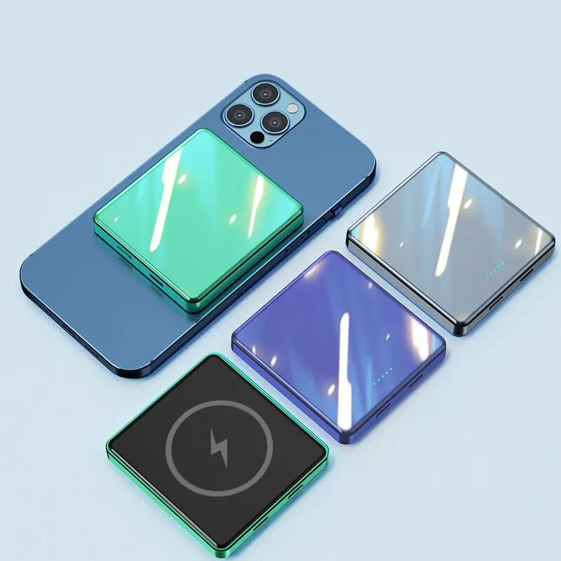 Mini Magnetic Wireless Power Bank Mini 20w Fast Charging Pop-up Power Bank – image 5