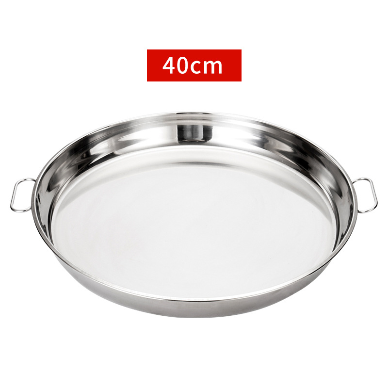 Title 3, Thickened Stainless Steel Double Ear Round Rice...