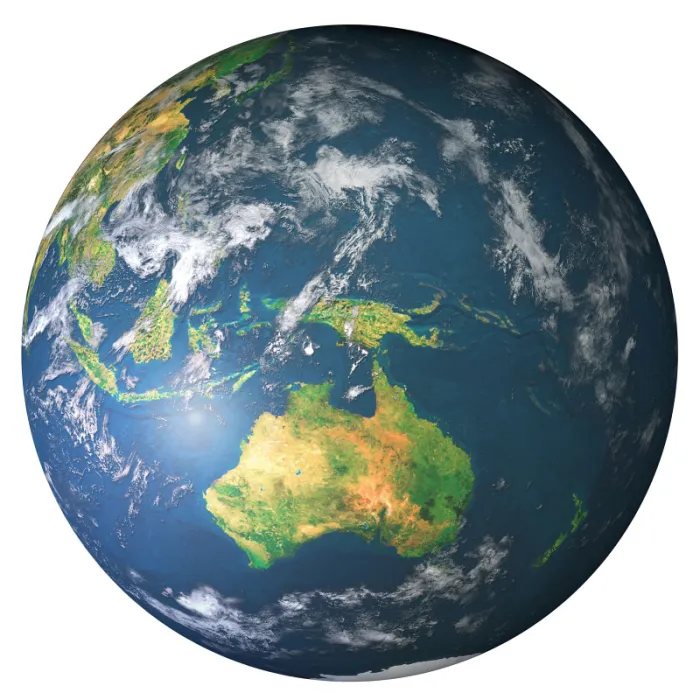 1000-Piece Round Jigsaw Puzzle for Adults, Moon, Earth and Planet Designs - detail photo 4