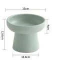 Large 15Cm Matte Green