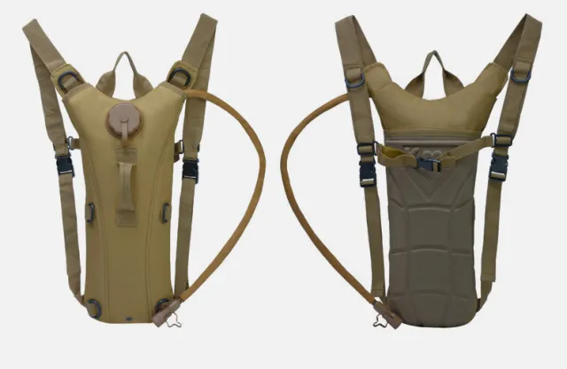 Off Road Tactical Waterproof Backpack Sports Outdoor Khaki - Shop at LoveMi