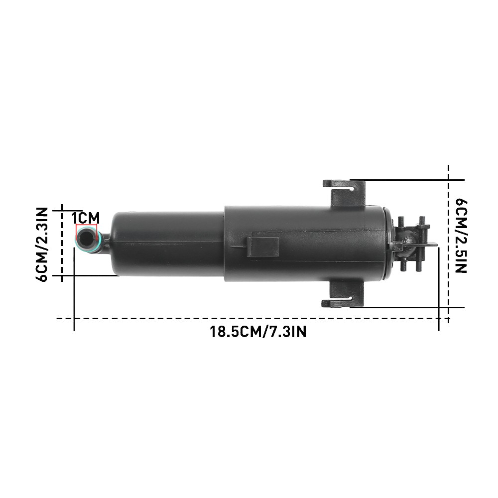 Pair Of Front Headlight Washer Jet Left Right Side Fits For BMW X5 E70 — image 9