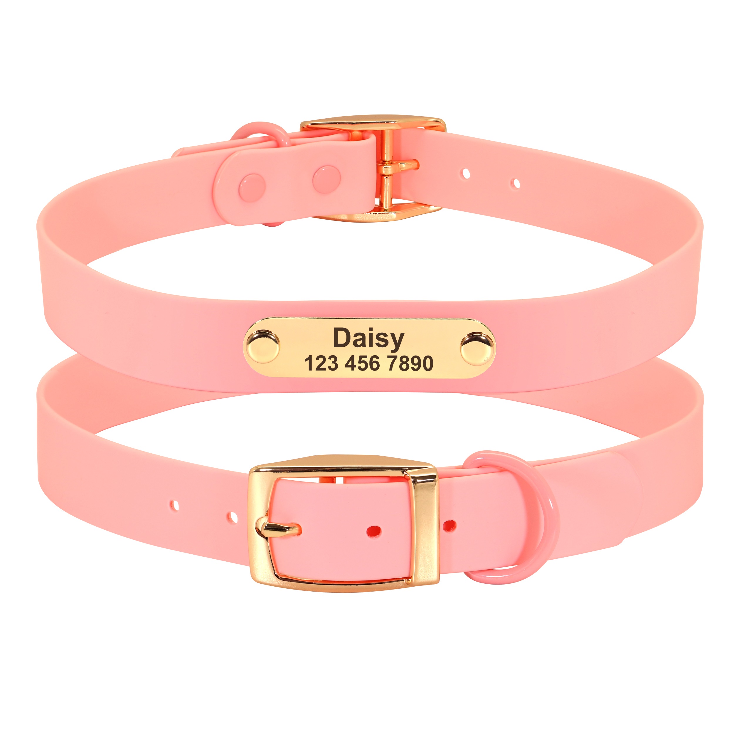 Collar Leash Medium Dog Teddy Pink - Shop at LoveMi