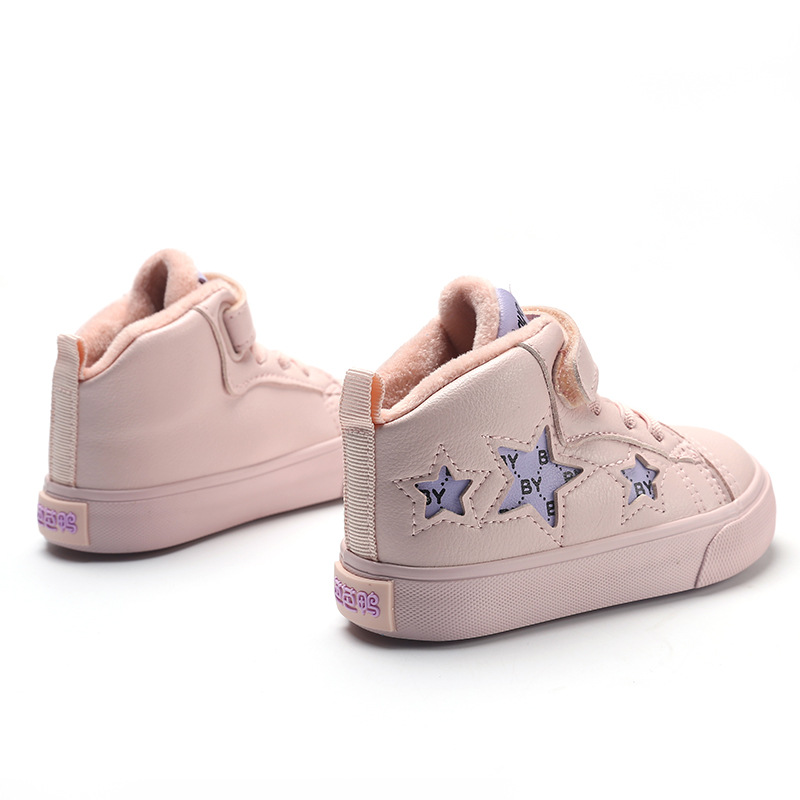 Stars Toddler Shoes Warm Cotton Shoes Sneakers — foto 2