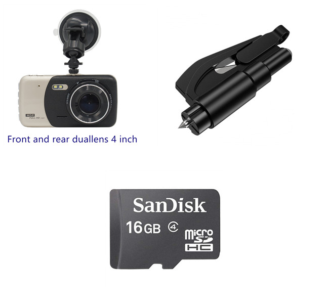 4-Inch L55 Dual Lens Dash Cam Car Hd Night Vision 1080P Jerry 5601 Reversing Image Ips — foto 6