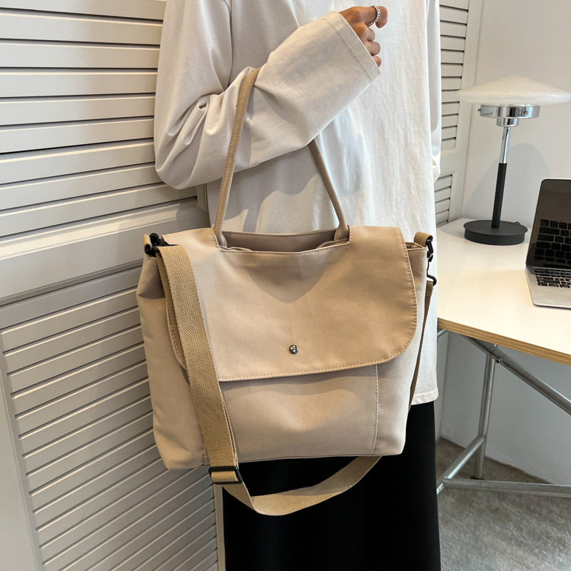 Women's Fashion Casual Large Capacity Canvas Shoulder Bag