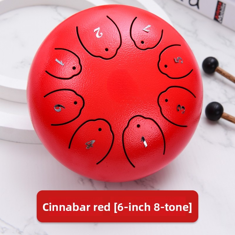 Series 6-Inch 8-Note Steel Tongue Drum — foto 2