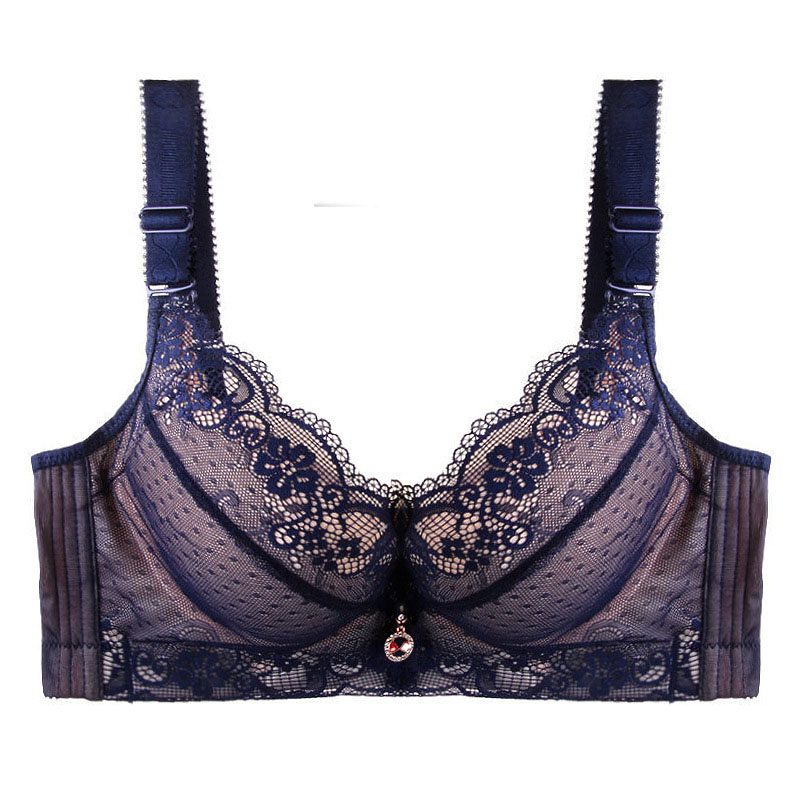 Title 5, Lace Upper Support Gathers Bra Underwear