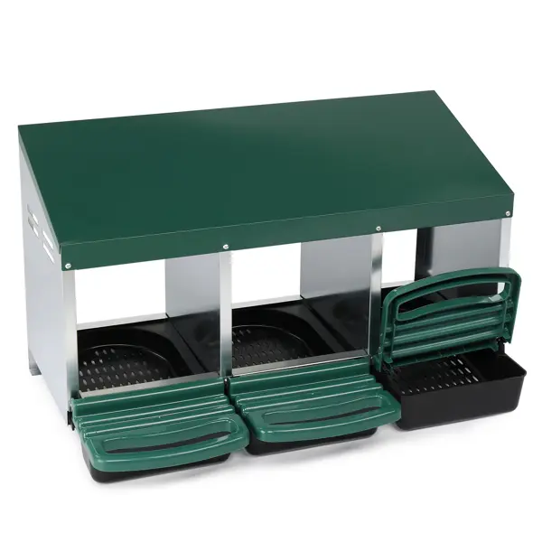 3-compartment Chicken Feeding Trough