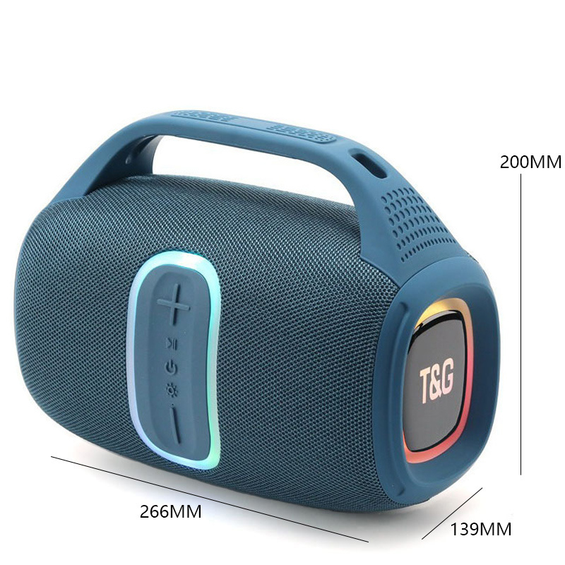 Portable Speakers With Dynamic Colourful LED Lights Bluetooth Speaker For Home — image 2