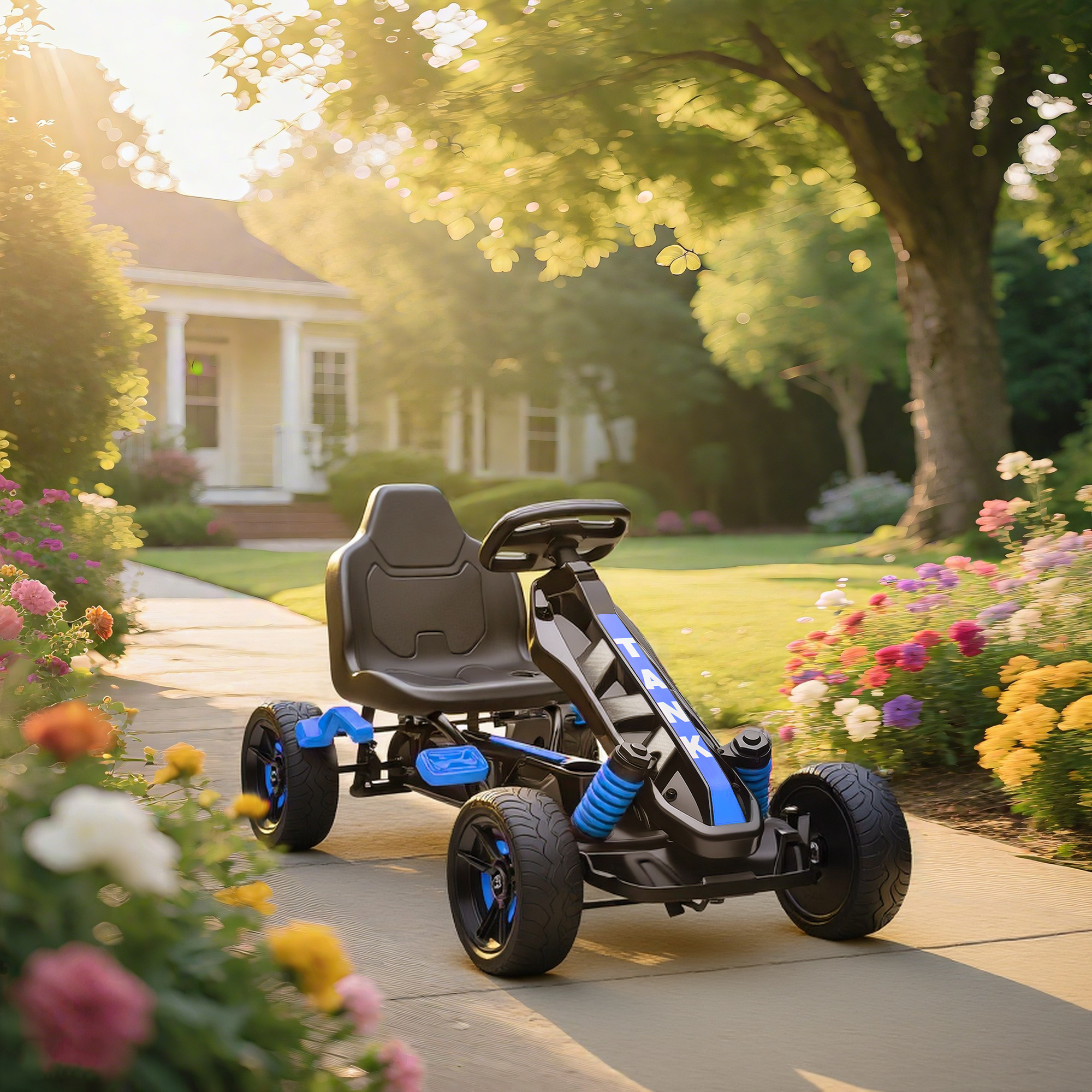 A Pedal Kart Suitable For Children Aged 3-6 Years Old, Equipped With A Free — image 6
