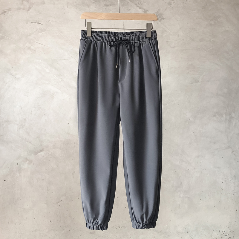 Title 6, Heren casual mode broek, negenpunts met bindvoe...