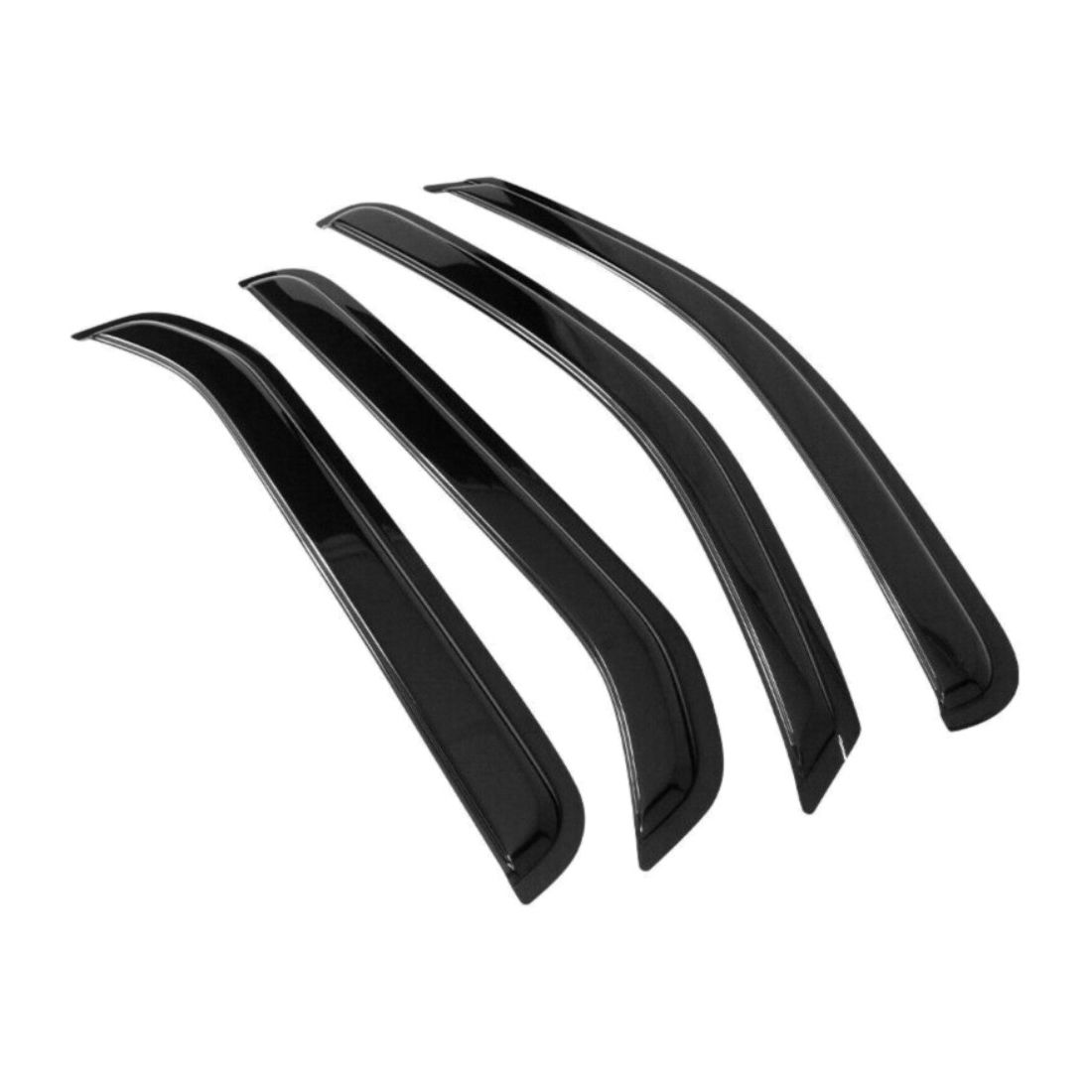 For 05-15 Xterra N50 Acrylic Window Visors Rain Sun Guard Deflector