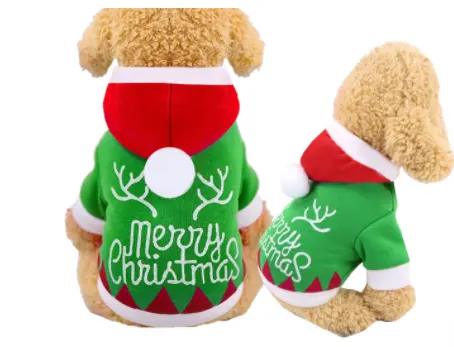Christmas Pet Supplies Clothes Cat Cotton