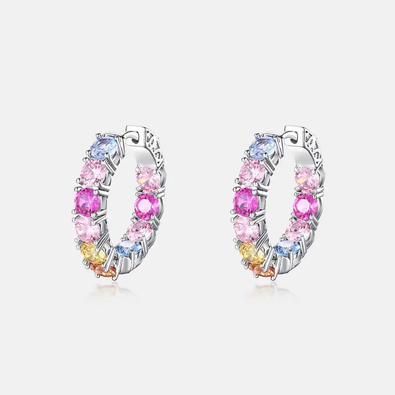 New Color Zirconium All-match Ear Studs