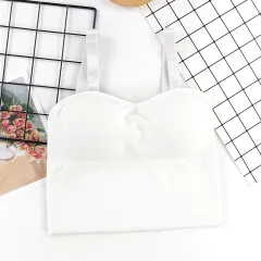 Beautiful Back Bra Sports Underwear Sexy Gathered Vest Women - White - View 1