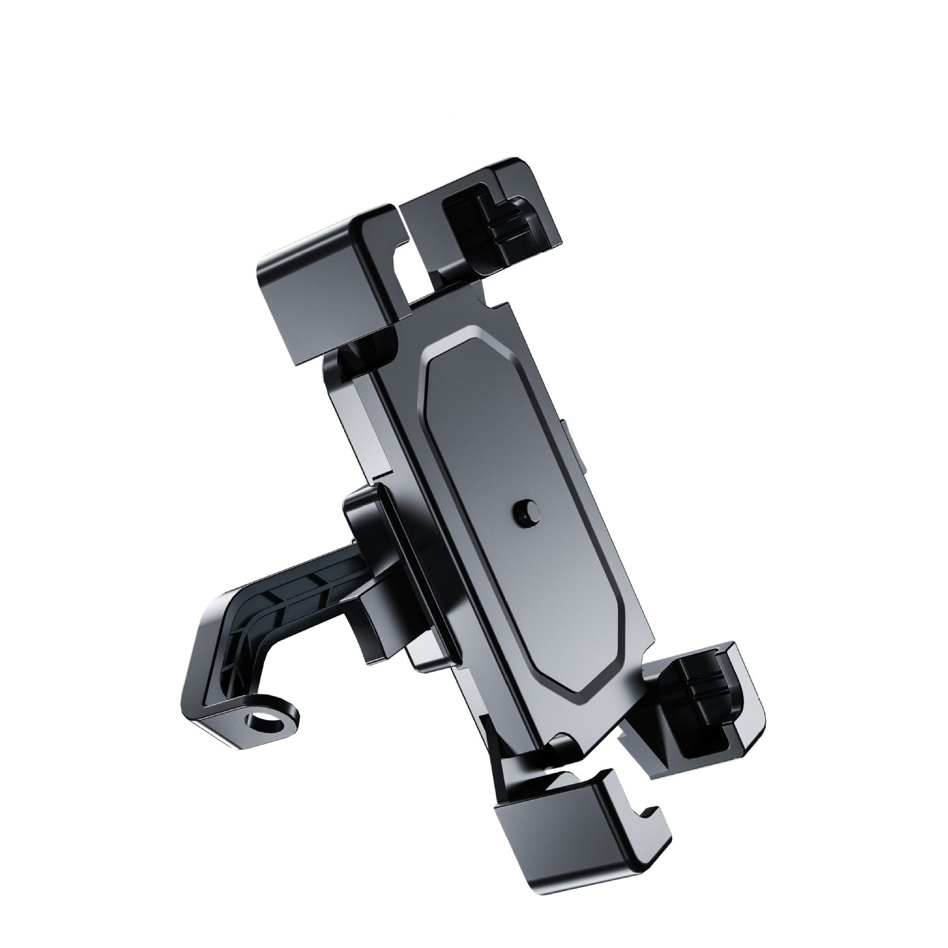 Cycling Bicycle Telescopic Rearview Mirror Cycling Anti-shake Mobile Phone Navigation Waterproof Bracket
