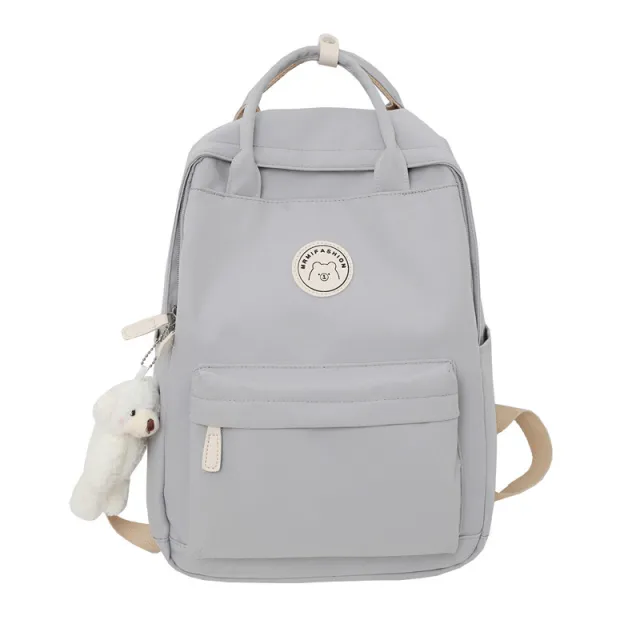 Japanese Lightweight Backpack For High School Students Grey - Shop at LoveMi