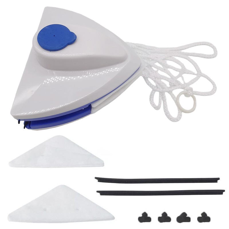 Automatic Magnetic Window Cleaner Brush Double Sided Sponge Wiper Cleaning Tool