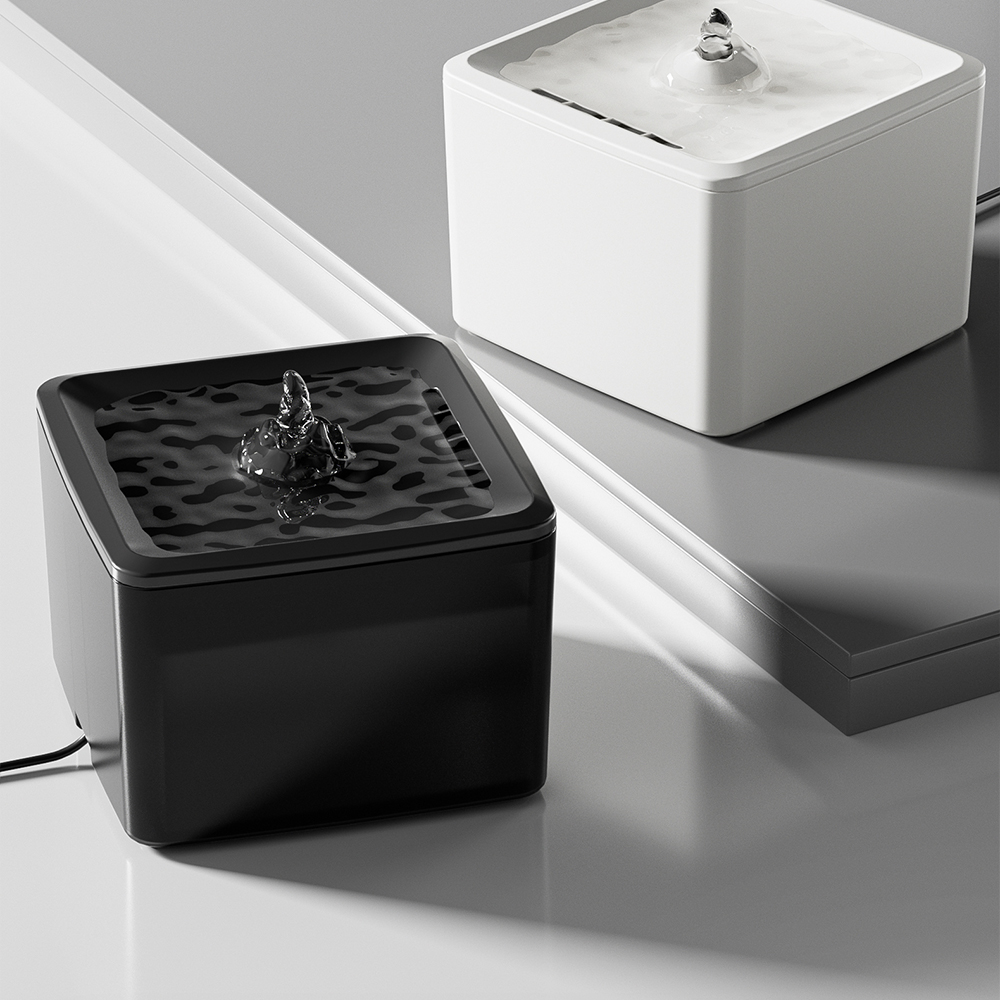 Ultra Silent Circulating Pet Drinking Fountain, 3800ML Large Volume, USB Powered Easy Clean Water Bowl For Kittens Puppies