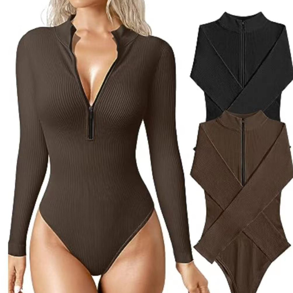 Fashion-Long-Sleeve-Jumpsuit-Seamless-Slimming-Shapewear-For-Women-Romper