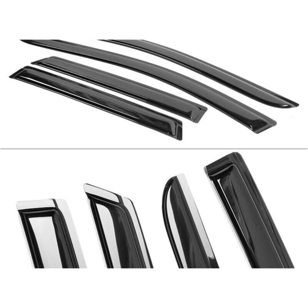 For Ford 07-14 Edge Lincoln 07-15 MKX Slim Style Window Visor Rain Sun Guard 4Pc — foto 2