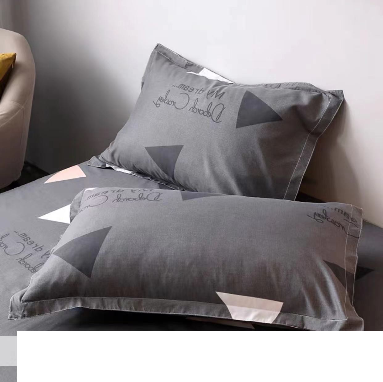 Title 1, Insstyle Pillowcase Set For Single Double Bed S...