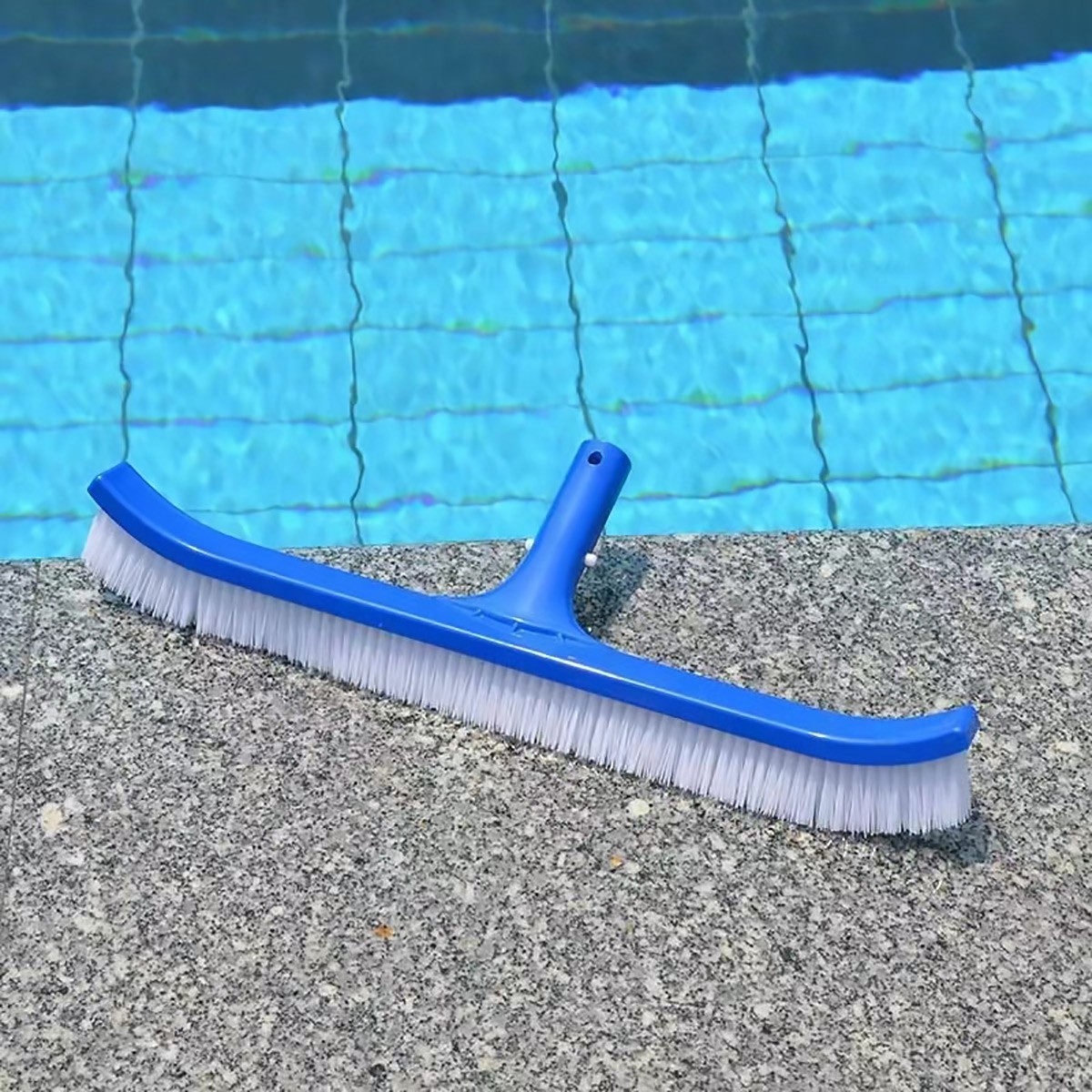 Plastic Pool Brush Cleaning Tool For Swimming Pool Spa Fish Pond Garden Fountain
