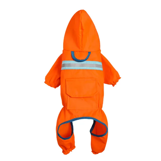 Pet Reflective Raincoat Pet Clothes Pet Orange - Shop at LoveMi