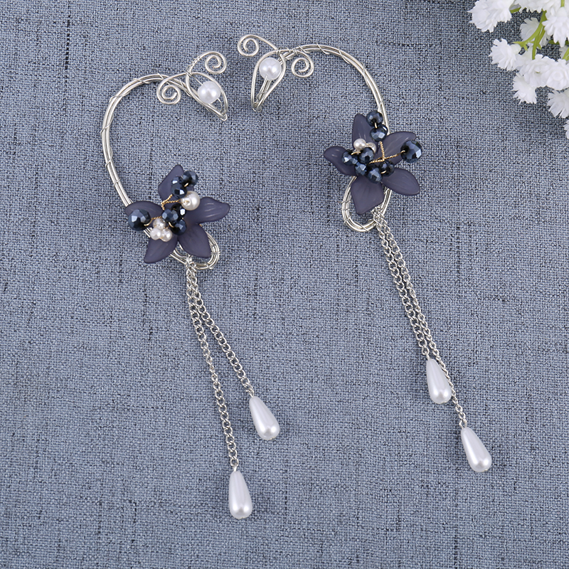 Title 10, Womens Fashion Crystal Flower Earrings Sparkli...