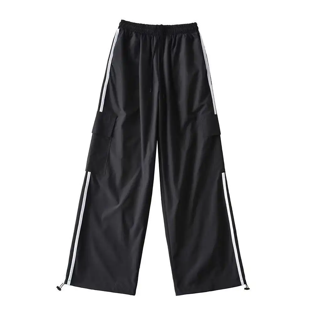 Women's Loose Straight Pocket Sweatpants