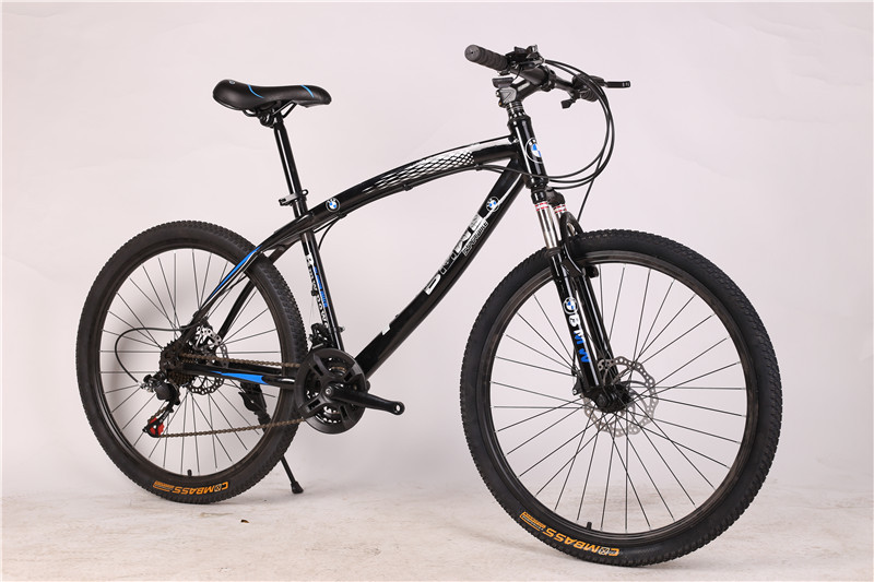 Black BMW Cross Country Mountain Bike