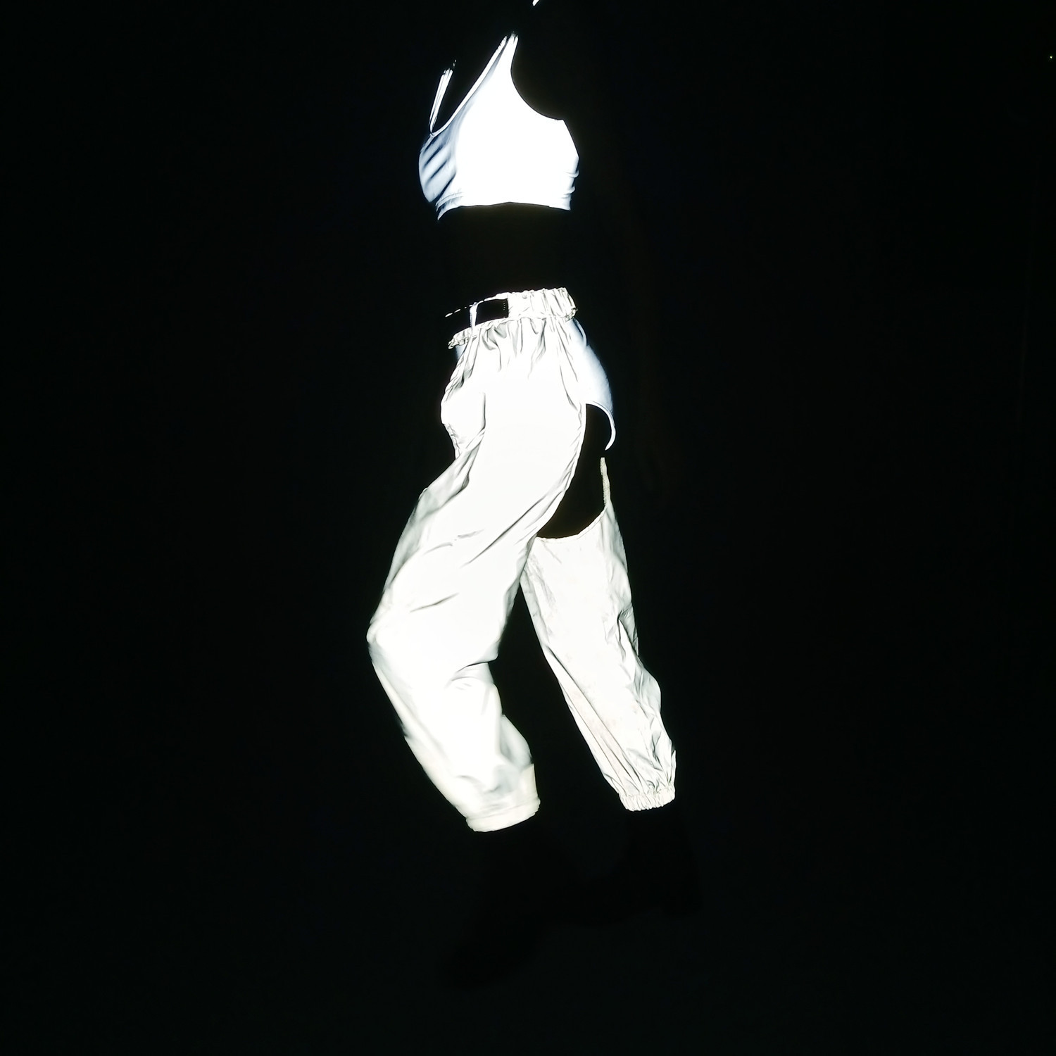 Title 15, Reflecterende broek Laserbroek voor open podium...