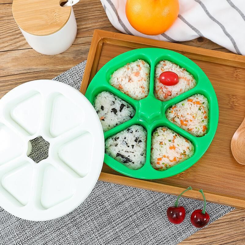 Title 6, Home Triangle Rice Ball Bento Box Making Tool