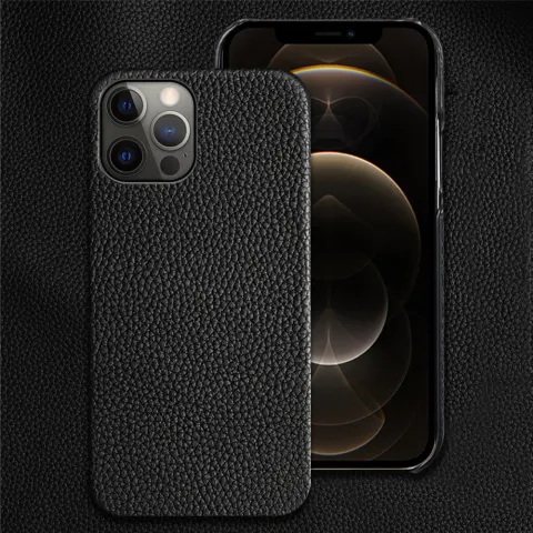 Genuine Leather Protective Case Shatterproof Mobile Phone