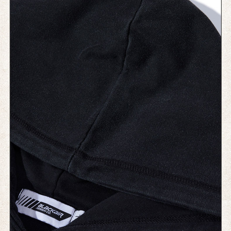 Casual Street Fashion Brand Men's Clothing Flame Sweater