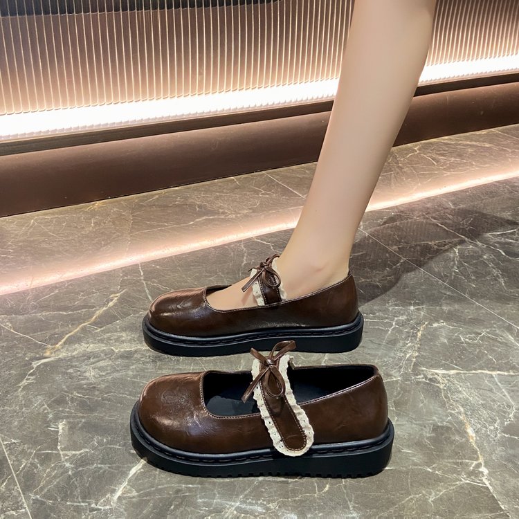 Bow Decor Mary Jane Flats