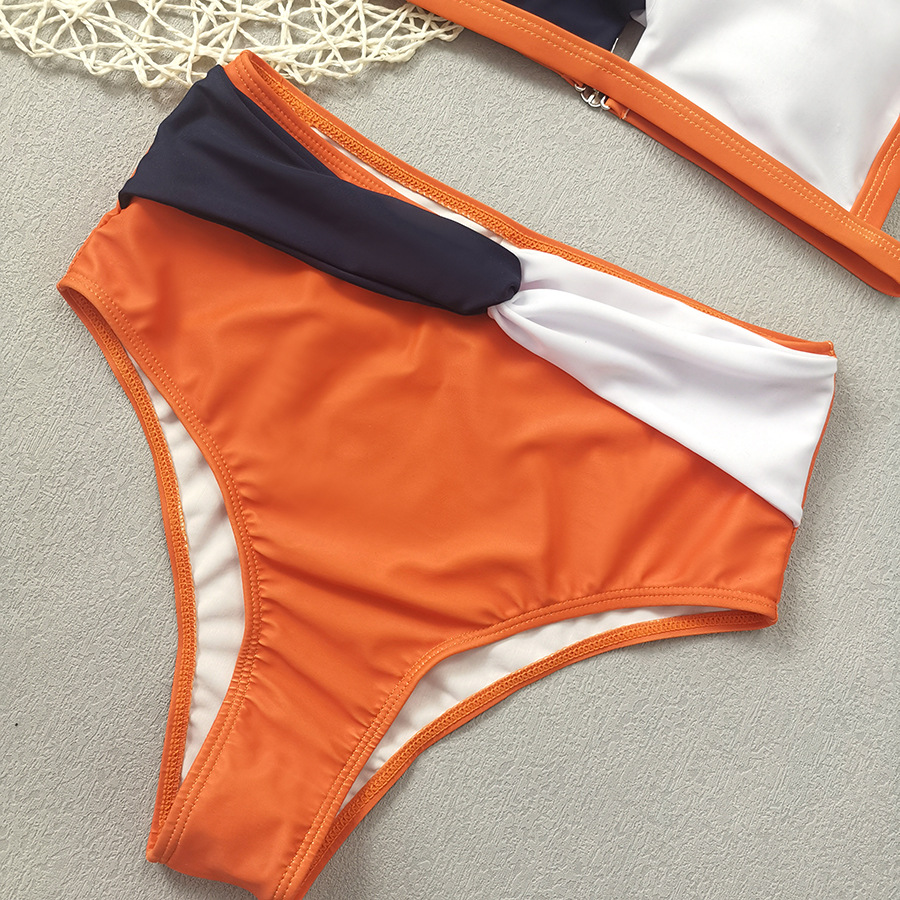 Title 9, Womens Sexy High Waist Contrast Bikini, design...