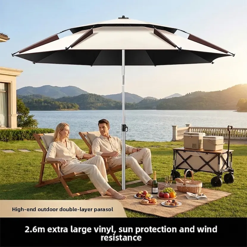 Fishing Umbrella, & Camping Large Beach Thickened