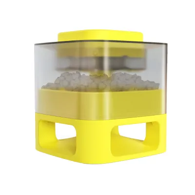 Dog Slow Eating Tableware Set Feeder Drinking Basin