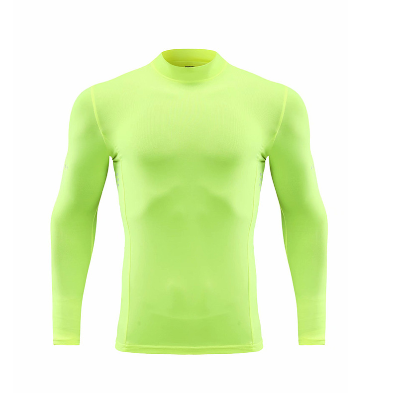 Long Sleeve Fitness Suit Men's Thin Sports Fast Drying Tight Top