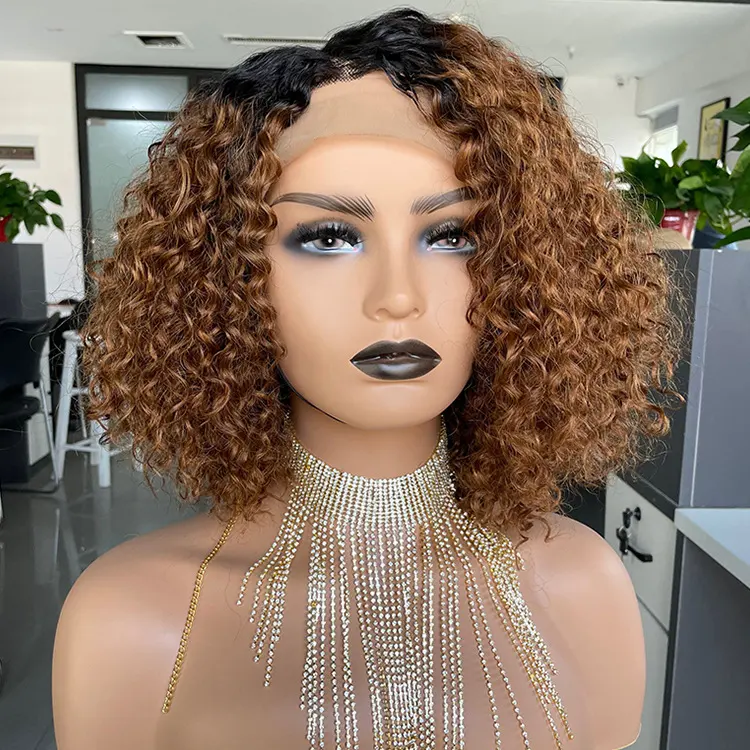 E-commerce Exclusively for Ombre Curly Bobo1b30 Human Hair Lace