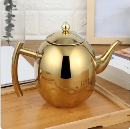 Stainless steel coffee pot Gold - Shop at LoveMi