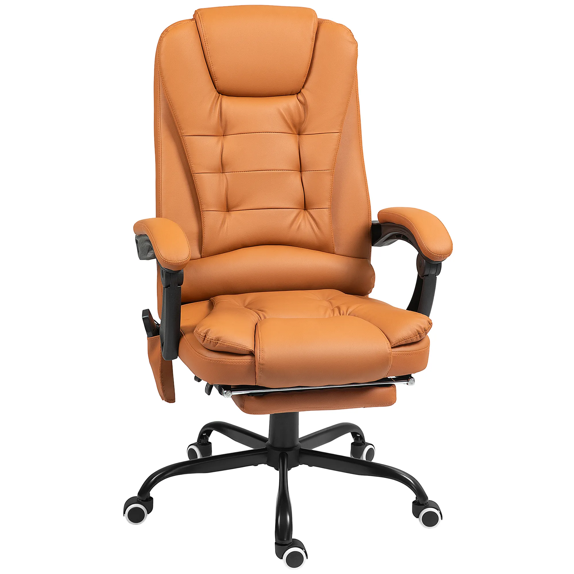 7-Point Vibrating Massage Office Chair High Back