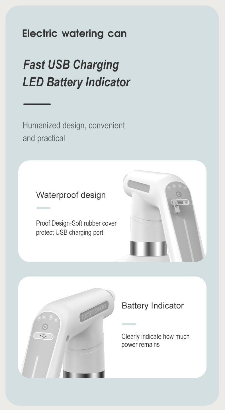 Title 6, Automatic Charging Flower Watering Watering Spout